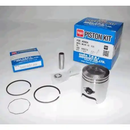 Ostatnie sztuki Tłok Kpl. Tkrj Honda Mb,Mt 50(Oem 166) 39.50 Mm Tkrj Ah0072X