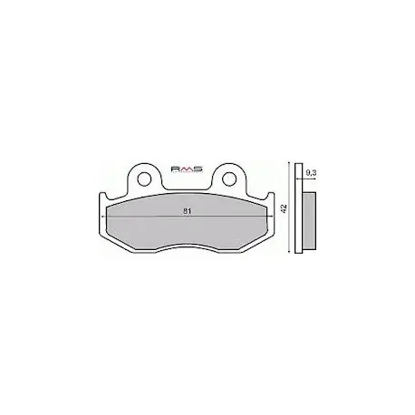 Klocki Hamulcowe Sh 125/150 Rms 22 510 0270 Nowy