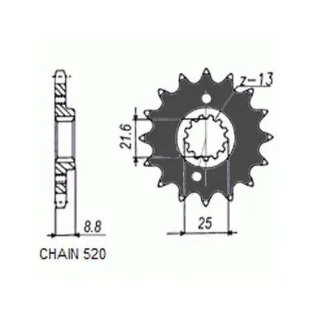 Sunstar Zębatka Napędowa Sunf356-14 Taniej
