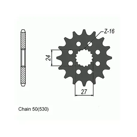 Sunstar Zębatka Napędowa Sunf560-18 Premium