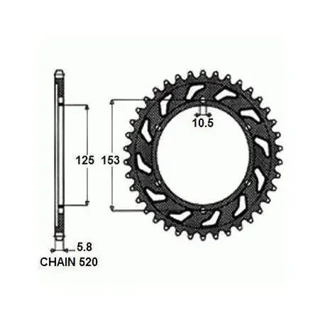 Sunstar Zębatka Napędzana Stalowa Sunr1-3565-48 Zam 3568 Nie przegap