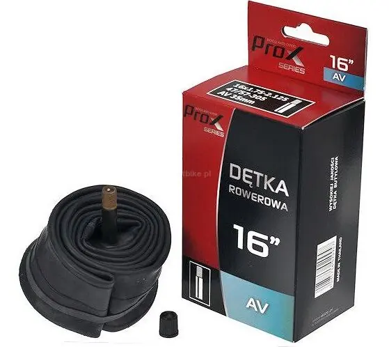 PROX Dętka rowerowa 16x1.75-2.125 wentyl auto 35 mm Wybór klientów