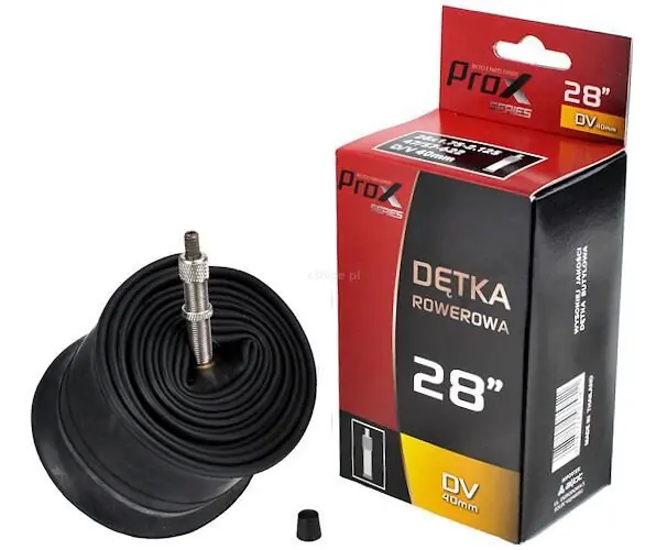 Do wyczerpania zapasów PROX Dętka rowerowa 28x1.75-2.125 wentyl dunlop 40 mm