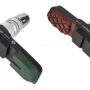 Dostępne od ręki PROX M-960V Klocki hamulcowe v-brake 72mm z gwintem na wszystkie warunki pogodowe trzykolorowe