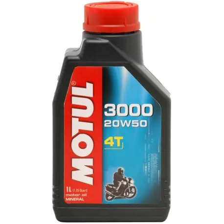Nowy Olej Silnikowy 3000 4T 20W50 Motul 1L