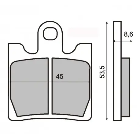 Zamów dziś Klocki Hamulcowe Sintered Rms 22 510 0383
