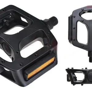 Niska cena VP PEDAŁY - 558 ALUMINIOWE PLATFORMA CZARNE 9/16" (BOX)