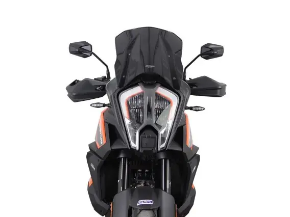 Łatwy zwrot Szyba motocyklowa MRA KTM SUPERADVENTURE 1290 /S /R, , 2021-, forma TM, czarna