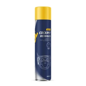 MANNOL PLAK COCKPIT REINIGER APPLE-SPRAY DO CZYSZCZENIA KOKPITU, ZAPACH JABŁKOWY 650ML (6115) (24) Bezpieczna płatność