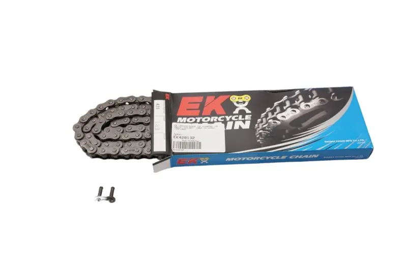 Tani EK ŁAŃCUCH NAPĘDOWY EK428 132 STANDARD (DO 80CCM) (19,5KN) (MADE IN JAPAN) (ZAPINKA)