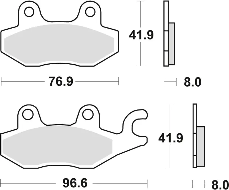 Sprawdź teraz TRW ZF KLOCKI HAMULCOWE KH165 SINTER OFFROAD HONDA NSR 50 93-96, CB 125F 14-16, KAWASAKI EX 250 07-17, KLF 300 89-07, SUZUKI DR 250 82-87, DR 800 91-96, YAMAHA XTZ 750 89-97, PRZÓD/TYŁ