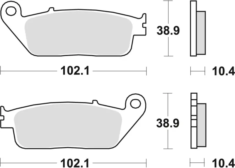 TRW ZF KLOCKI HAMULCOWE KH196 ORGANIC HONDA CBR 1000F, 90-92 ST 1100 90-95, YAMAHA MT-01 05-12, TYŁ Sprawdź teraz