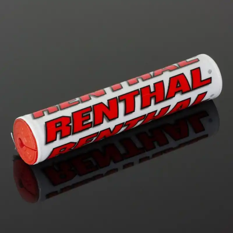 Cena promocyjna RENTHAL GĄBKA NA KIEROWNICĘ SX PAD (240MM) KOLOR BIAŁY/CZERWONY Z LOGO RENTHAL