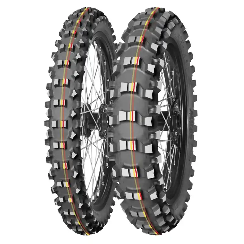 Zniżka MITAS OPONA 90/90-21 TERRA FORCE-MX SM 54M (CZERWONO-ŻÓŁTY PASEK) TT PRZÓD DOT 2026 (DOT XJDS/XCDS) (ZAMIENNIK 70000177)