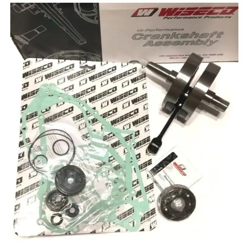 Wyprzedaż WISECO WAŁ KORBOWY HONDA CR 250 ‘02-‘04 (Z ŁOŻYSKAMI I USZCZELNIACZAMI NA WAŁ ORAZ KOMPLETEM USZCZELEK NA DÓŁ SILNIKA) (HR4056)