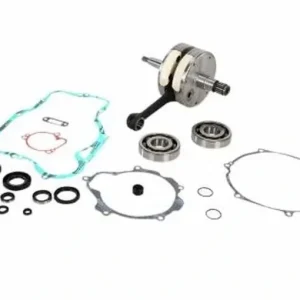 Zniżka WISECO WAŁ KORBOWY KTM SX 105 06-11 (Z ŁOŻYSKAMI I USZCZELNIACZAMI NA WAŁ ORAZ KOMPLETEM USZCZELEK NA DÓŁ SILNIKA)