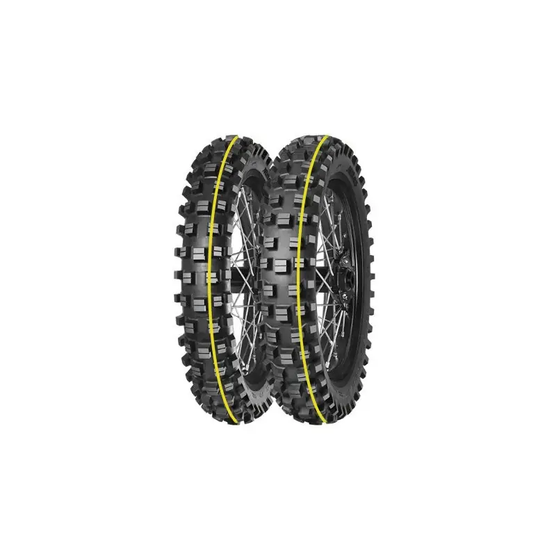 Hit cenowy MITAS OPONA 110/90-19 TERRA FORCE-EX XT SUPER 62R TT (ŻÓŁTY PASEK) TYŁ DOT 02/2026 (460105) (zamiennik 70000285)