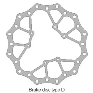 Nowy DELTA BRAKING TARCZA HAMULCOWA PRZÓD HONDA CRF 250 ‘15-21, CRF 450 ‘15-21, WAVE ULTRA LIGHT (260X101,2X4MM) (6X6,5MM) (NG1486)
