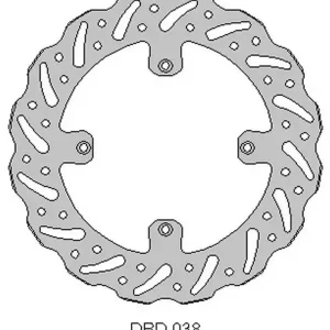 DELTA BRAKING TARCZA HAMULCOWA PRZÓD HUSQVARNA CR/WR 125 ‘00-13, TR/TC/WR 250 ‘00-13, TE/TC 450/510/610 ‘05-10, WAVE (260X120X3MM) (4X6,5MM) (NG910) Kup teraz