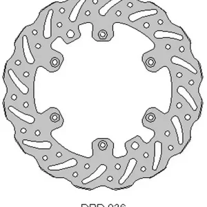 Hit cenowy DELTA BRAKING TARCZA HAMULCOWA PRZÓD KTM 2T/4T ‘91-21, HUSABERG, HUSQVARNA, GAS-GAS ‘21, WAVE (260X126,5X3MM) (6X6,5MM) (NG140)