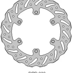 DELTA BRAKING TARCZA HAMULCOWA PRZÓD YAMAHA WR 125 ‘92-00, YZ 125 ‘90-00,WR/YZ 250 ‘90-00, WRF/YZF 400/426 ‘98-00, WAVE (245X118X3MM) (6X6,5MM) (NG320) Obniżka ceny