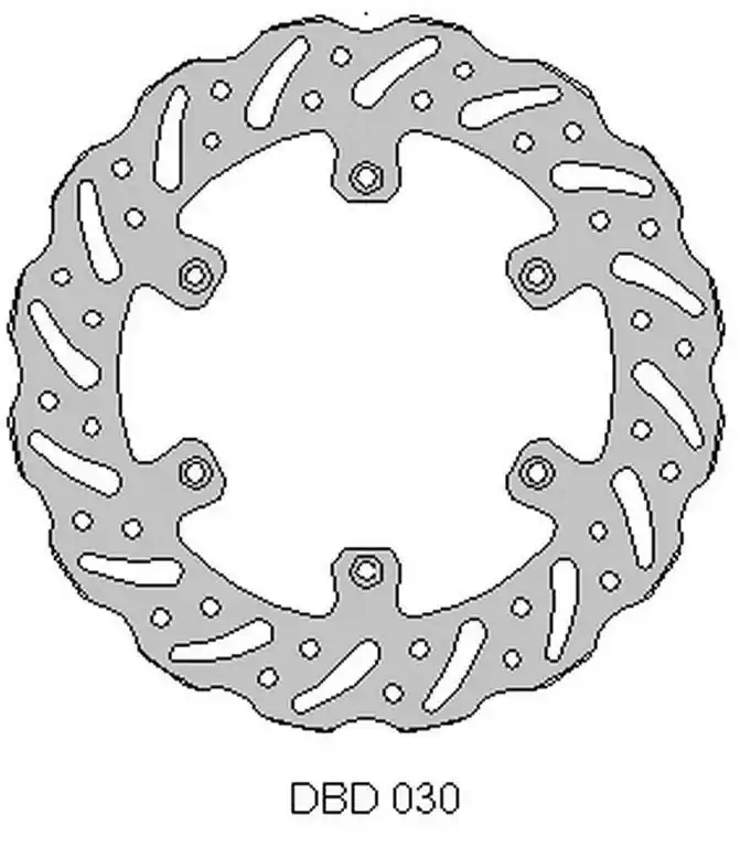 DELTA BRAKING TARCZA HAMULCOWA PRZÓD YAMAHA WR 125 ‘92-00, YZ 125 ‘90-00,WR/YZ 250 ‘90-00, WRF/YZF 400/426 ‘98-00, WAVE (245X118X3MM) (6X6,5MM) (NG320) Obniżka ceny
