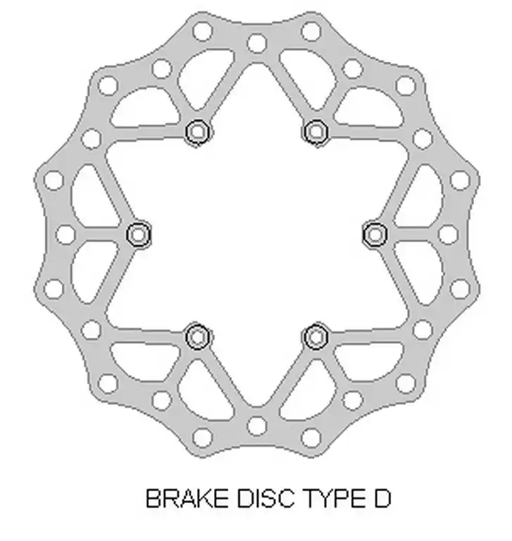 DELTA BRAKING TARCZA HAMULCOWA TYŁ BETA 2T/4T ‘13-21, WAVE ULTRA LIGHT (220X108,2X4MM) (6X6,5MM) (NG1294) Ograniczona ilość