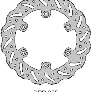 DELTA BRAKING TARCZA HAMULCOWA TYŁ GAS-GAS 125/200/250/300/450 ‘95-21, WAVE (220X108,2X4MM) (6X6,5MM) (NG1057) Zniżka