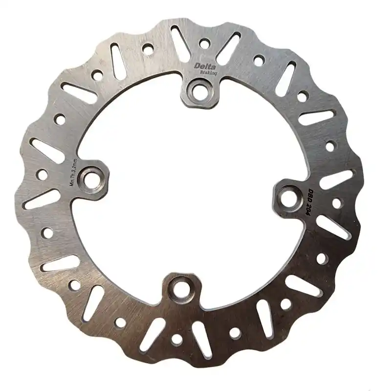 DELTA BRAKING TARCZA HAMULCOWA TYŁ HONDA XR 400 ‘96-04, XR 600 ‘91-99, WAVE (220X105X4MM) (4X10,5MM) (NG043) Hit cenowy