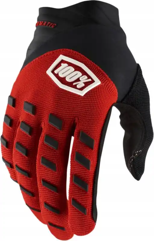 100 PROCENT RĘKAWICE CROSS/ENDURO AIRMATIC RED/BLACK KOLOR CZERWONY/CZARNY ROZMIAR XL Najlepsza cena