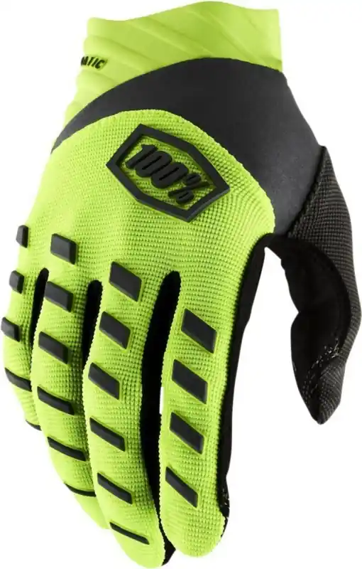 Zamów teraz 100 PROCENT RĘKAWICE CROSS/ENDURO AIRMATIC FLUO YELLOW/BLACK KOLOR ŻÓŁTY FLUO/CZARNY ROZMIAR L