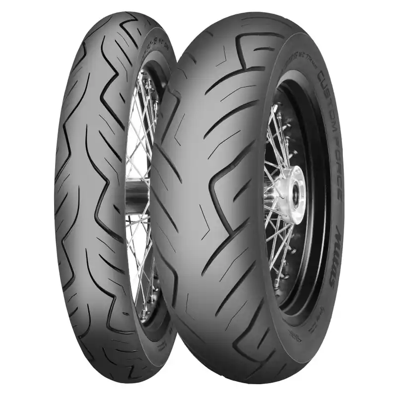 Bestseller MITAS OPONA 100/90-19 (MM90-19) CUSTOM FORCE 57H TL PRZÓD DOT 35-47/2025 (590490) (NA ZAMÓWIENIE)
