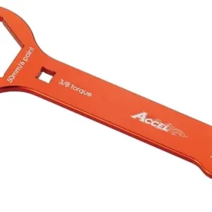 ACCEL KLUCZ DO SERWISU ZAWIESZEŃ PRZEDNICH WP SZEŚCIOKĄTNY 50MM DO ROZKRĘCANIA GÓRNYCH NAKRĘTEK AMORTYZATORA KTM, HUSQVARNA KOLOR CZARNY (FCW-03) Hit cenowy