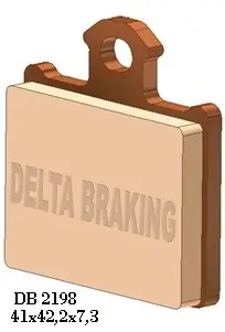 DELTA BRAKING KLOCKI HAMULCOWE KH602 KTM SX85`11-18 TYŁ - ZASTĘPUJĄ DB2198MX-N ORAZ DB2198QD-N Wyjątkowa oferta