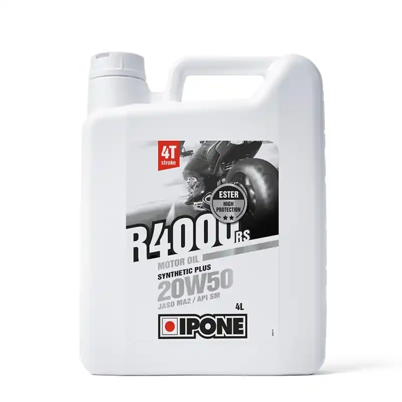 IPONE R4000 RS 20W50 OLEJ SILNIKOWY SEMISYNTETYK 4L (ESTER, MA2) (AKC) (6) Oferta