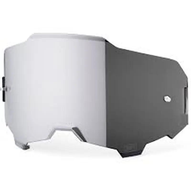 100 PROCENT ARMEGA / ARMATIC REPLACEMENT MIRROR SILVER LENS - SZYBA/SZYBKA/SZYBKA DO GOGLI ARMEGA / ARMATIC KOLOR SREBRNE LUSTRO Szybka wysyłka