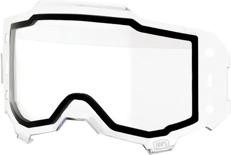 100 PROCENT ARMEGA / ARMATIC FORECAST ROLL-OFF REPLACEMENT LENS - DUAL PANE CLEAR - SZYBKA PODWÓJNA DO GOGLI ARMEGA / ARMATIC FORECAST ROLL-OFF KOLOR PRZEŹROCZYSTY STARY KOD 51222-901-06 Najlepsza cena