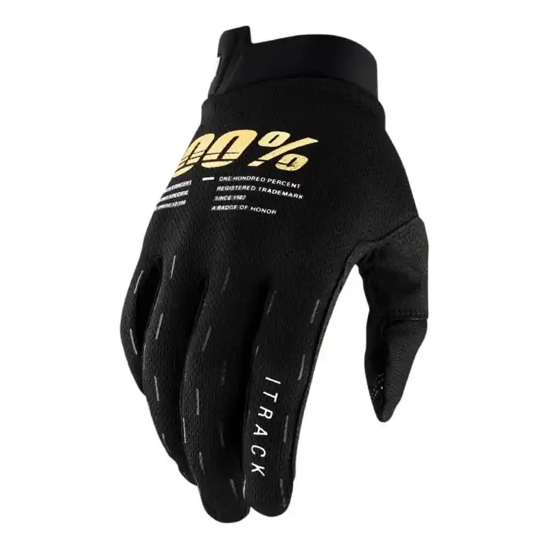 100 PROCENT RĘKAWICE CROSS/ENDURO ITRACK BLACK KOLOR CZARNY ROZMIAR M STARY KOD 10015-001-11 Nie przegap