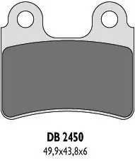 Zniżka DELTA BRAKING KLOCKI HAMULCOWE KH303 - ZASTEPUJĄ DB2450QD-D I DB2450MX-D