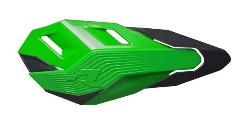 Ostatnia szansa RACETECH (RTECH) PLASTIKI ZAMIENNE DO OSŁON RĄK (HANDBARÓW) HP3 KOLOR ZIELONY CZARNY