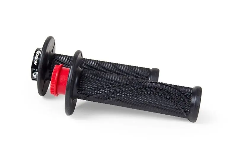Do wyczerpania zapasów RACETECH (RTECH) MANETKI R20 LOCK-ON (22+25MM) KOLOR CZARNY + 3 ADAPTERY ROLGAZU DO MOTOCYKLI BETA
