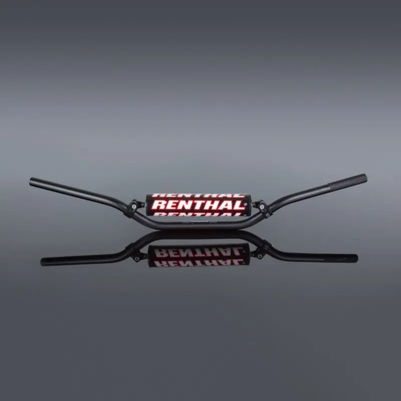 Hit sprzedaży RENTHAL KIEROWNICA 7/8 CALA (22MM) TRIAL 6.0 HANDLEBAR BLACK KOLOR CZARNY Z GĄBKĄ
