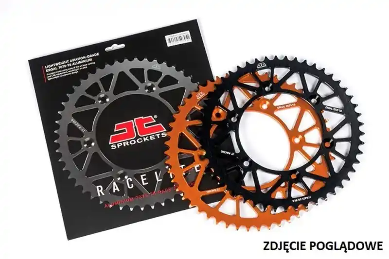 Bezpieczne zakupy JT ZĘBATKA TYLNA 4552 48 ALUMINIOWA RACELITE KTM SX 60/65 ‘97-21, HUSQVARNA TC 65 ‘17- (455248JTA) (ŁAŃC. 420) KOLOR CZARNY