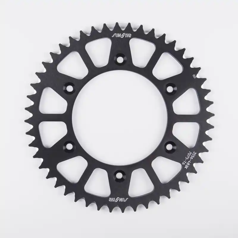 SUNSTAR ZĘBATKA TYLNA ALUMINIOWA (ERGAL) 289 51 HONDA CR / CRF ‘83-‘25, BETA RR 2T ENDURO 250 ‘13-‘25 (ŁAŃC. 520) (28951JT) KOLOR CZARNY - OFERTA SPECJALNA Darmowy zwrot