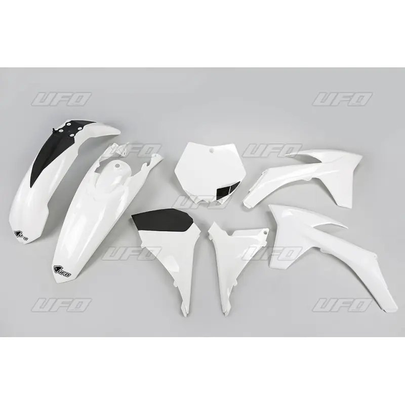 Zamów dziś UFO KOMPLET PLASTIKÓW KTM SXF ‘11- ‘12, SX ‘12 KOLOR BIAŁY (KT510E047)