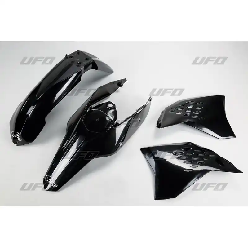 Hit sprzedaży UFO KOMPLET PLASTIKÓW KTM EXC ‘09- ‘10 KOLOR CZARNY (KT511E001)