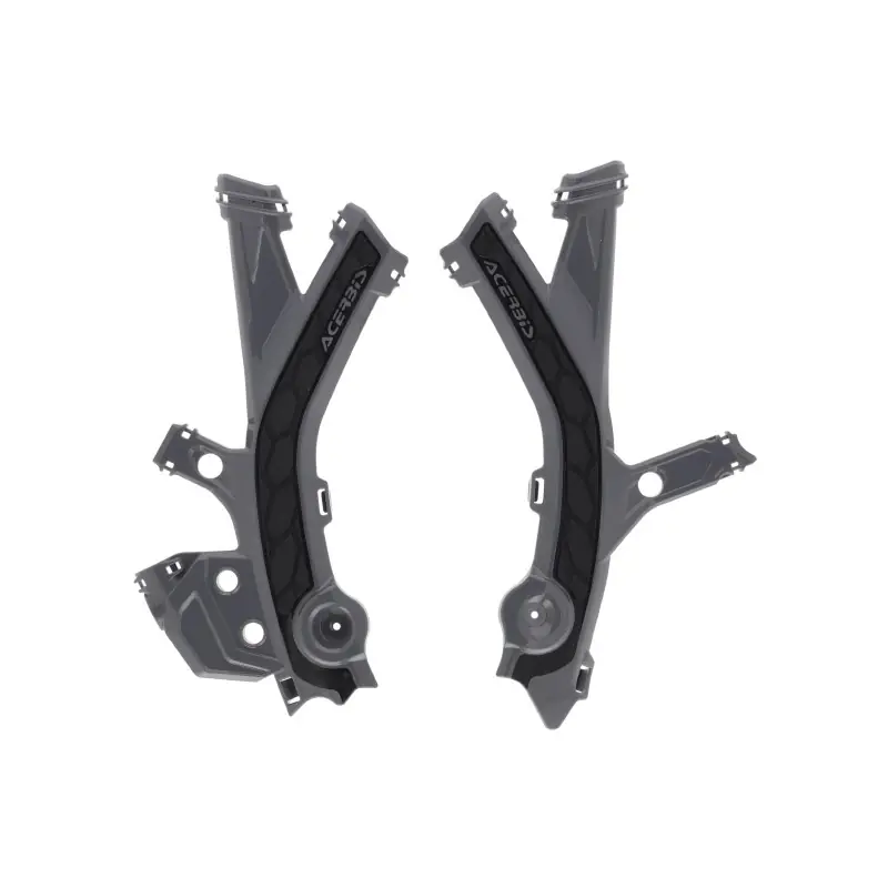 ACERBIS OSŁONY RAMY X-GRIP SHERCO SE 125 / 250 / 300 ‘25- ‘26, SEF 250 / 300 / 450 ‘25- ‘26 KOLOR SZARY / CZARNY Do wyczerpania zapasów