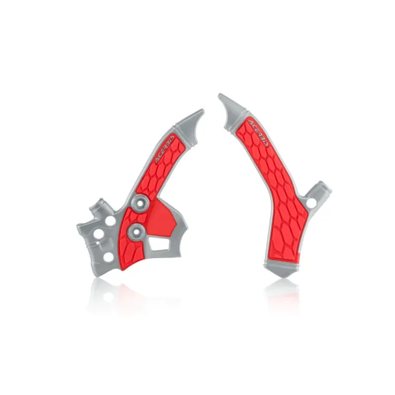 ACERBIS OSŁONY RAMY X-GRIP HONDA CRF 250 L / M ‘13- ‘20, CRF 250 RALLY ‘17 ‘-20 KOLOR CZERWONY / SZARY Oferta limitowana