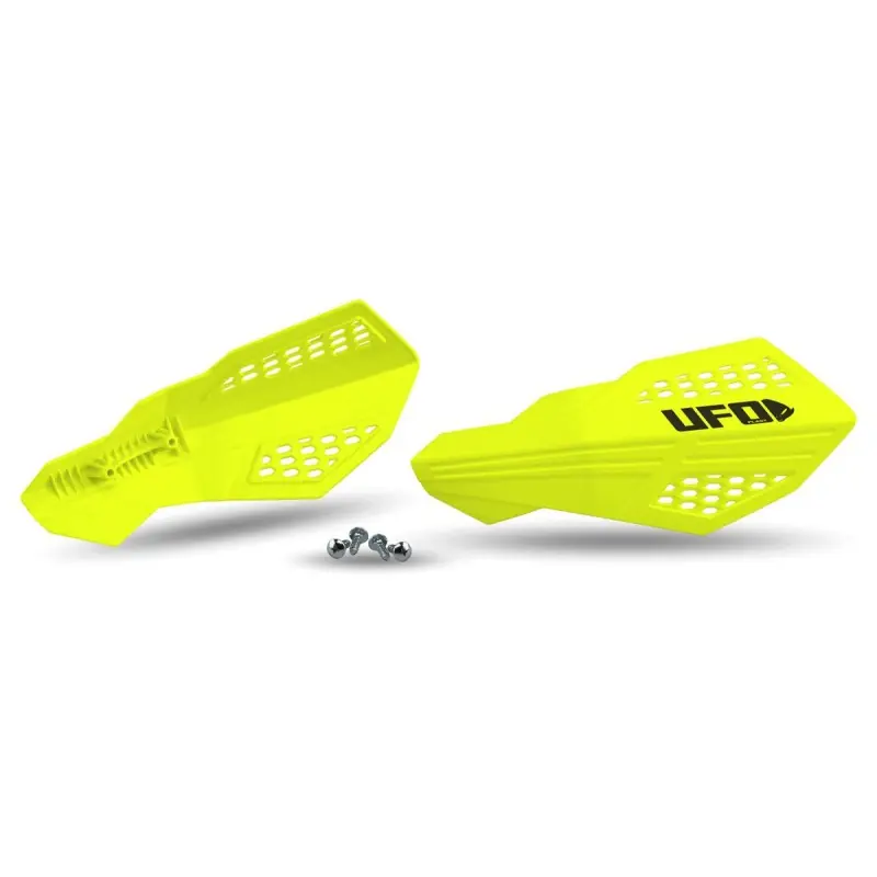 Najlepsza cena UFO 2026/01 OSŁONY RĄK (HANDBARY) HORUS KOLOR ŻÓŁTY FLUO (LISTKI - POTRZEBNE MOCOWANIE PM01669, PM01665, PM01666 LUB PM01667) -