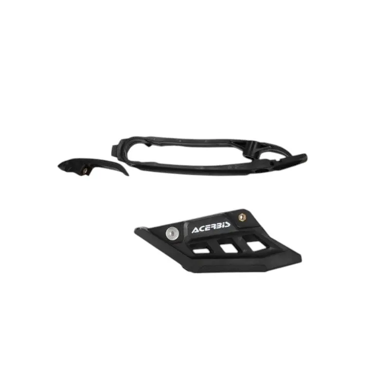 Oferta limitowana ACERBIS ŚLIZG + PROWADNICA ŁAŃCUCHA KOMPLET KTM SX 85 25-26 , HUSQVARNA TC 85 25-26, GAS GAS MC 85 25- ‘26 KOLOR CZARNY